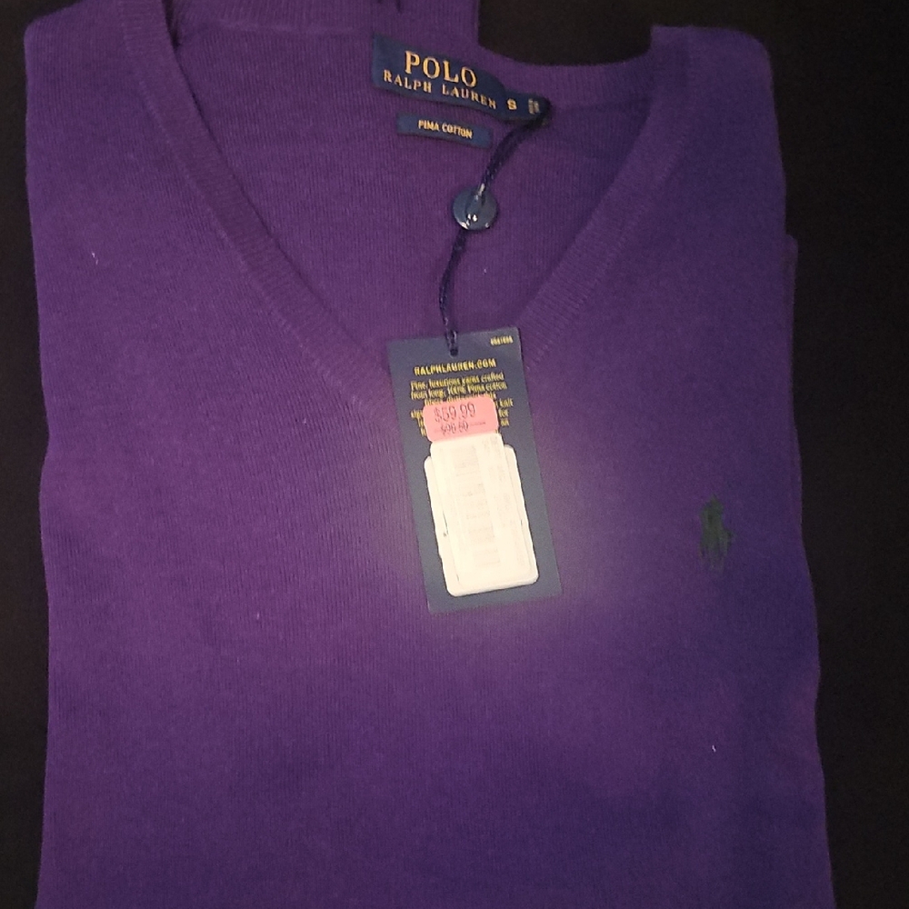 Polo Ralph Lauren Purple Sweater